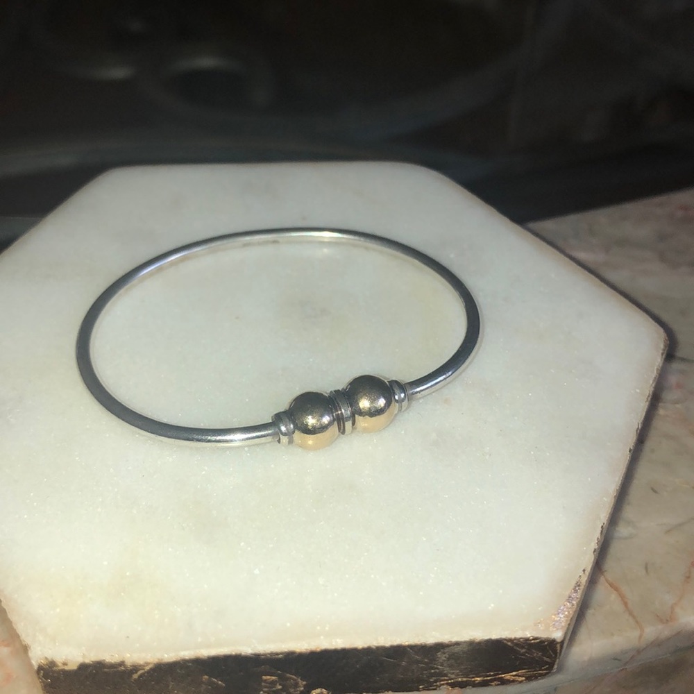 Cape Cod 14k Double ball Bracelet